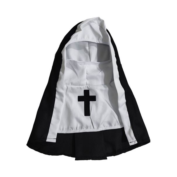 Clothes Dog Cross-dressing Funny Cos Photo Props Small And Medium-sized Pet Clothing Cat Nun Costume_voghion.com