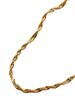 Catena a forma di onda d'acqua in acciaio inossidabile placcato oro, design di nicchia, nuova moda giapponese e coreana, temperamento leggero_voghion.com