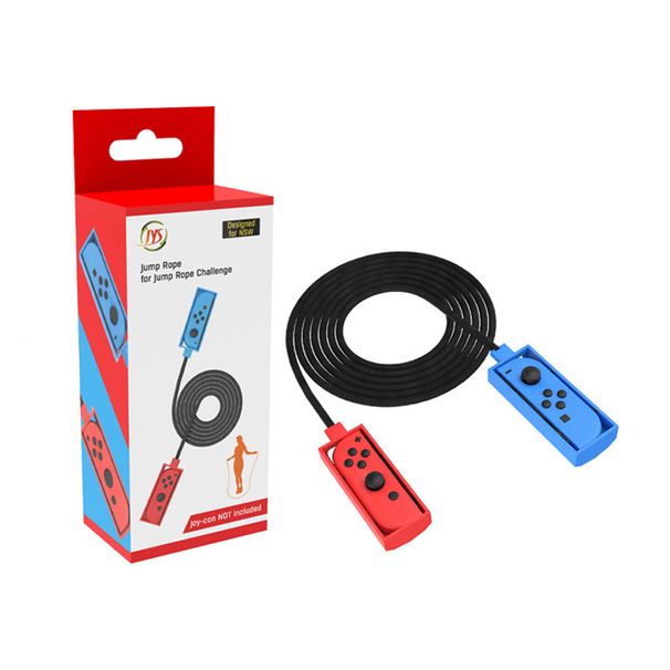 Acessórios para jogos de desafio de corda de pular, corda de pular de alta resistência para Nintend Switch, corda de pular 3M, alças para controle JoyCon_voghion.com