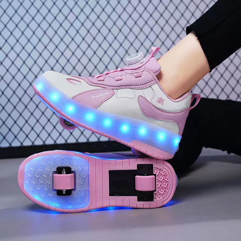 Roller Skates, Roller Skates, Four Wheeled Deformed Shoes, Children's And Adults' Wheel Shoes, Roller Skates, Roller Skates_voghion.com