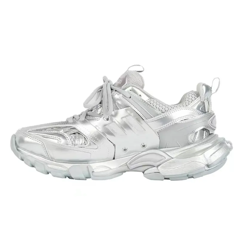 Designer Triple-S Track 3.0 Casual Sneakers Nero Bianco Verde Trasparente Azoto Cristallo Suola 17FW Scarpe da Corsa_voghion.com