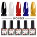 Arte Clavo 5 Stück 8 ml Gel Nagellack Kit Semi Permanent Lack Kit Nail Art Set für Gel Lacke Maniküre Nagel Werkzeuge Sets_voghion.com