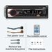 520 autospeler USB-kaart radio Bluetooth handsfree mp3 korte speler verliesvrije muziek_voghion.com