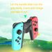 Controller impugnatura di ricarica sinistra e destra, maniglia di gioco wireless a forma di V compatibile con Switch Joy-con, carica durante il gioco_voghion.com