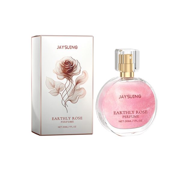 Earth Rose Parfüm für Damen, für Hals und Handgelenk, hält den Duft natürlich und frisch, kleines Parfüm_voghion.com