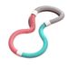Oudao Silent Spring Hula Hoop per adulti Fitness Tubo morbido in PVC Colore macaron Attrezzatura per esercizi addominali per la casa dimagrante_voghion.com
