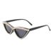 Trendy triangular glasses, fashionable and exaggerated with sunglasses, cat eye patch diamond sunglasses_voghion.com