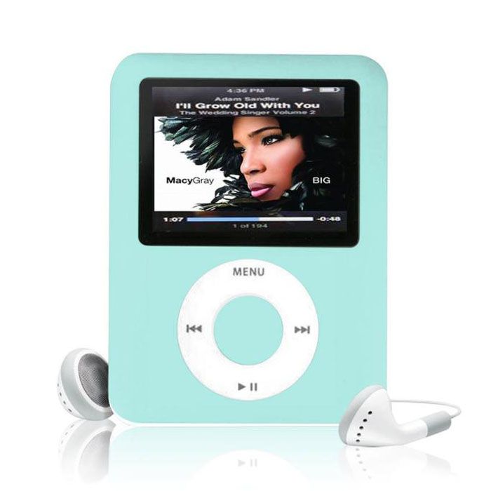 Hot High Quality MP4 With Earphones 1.8 Inch Screen LCD Media Video Game Movie FM Radio 3th Generation MP4 Music Player_voghion.com
