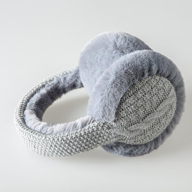 Winterliche Plüsch-Ohrenschützer, bequem und schön, winddicht und warm, schlichter Stil, wärmen die Ohren im Winter
_voghion.com