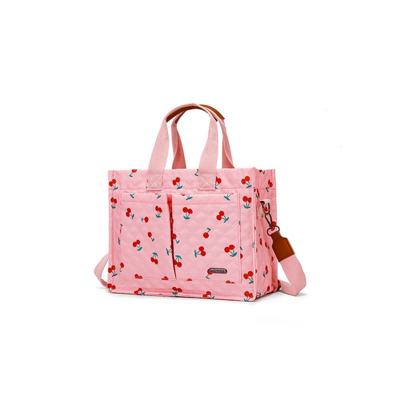 Sac fourre-tout pour ordinateur portable, sac à bandoulière étanche pour ordinateur portable, sac fourre-tout imprimé de grande capacité, sac pour maman_voghion.com