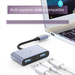 OTG Converter Type-C Docking Station Flash Drive 3-in-1 Charging Mobile Phone Tablet Dedicated USB Adapter_voghion.com