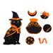 Halloween Costume Magic Cloak Cat Dog Pet Transformation Clothes_voghion.com