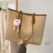 Atmospheric Commuter Texture Handbag 2024 Spring And Summer New Versatile Korean Version Single Shoulder Underarm Bag Temperament Tote Bag_voghion.com