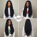 Hair Extensions Wigs Long Curly Hair Middle Split Corn Perm Black Curly Hair Support On Behalf Of The Hair_voghion.com