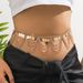 New Accessories Belly Dance Waist Chain Round Personality Punk Metal Chain Performance All Match Body Chain_voghion.com