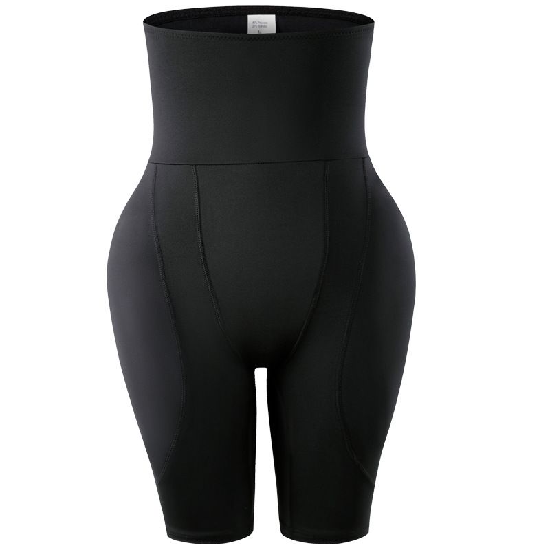Fraen Hosen mat Kräiz-verbesserende Hënner-verbesserende Hënner-verbesserende Pads, Kierperkorsett a Kierperformende Boxer-Wénkel gefälscht Hënneschten Ënnerwäsch_voghion.com