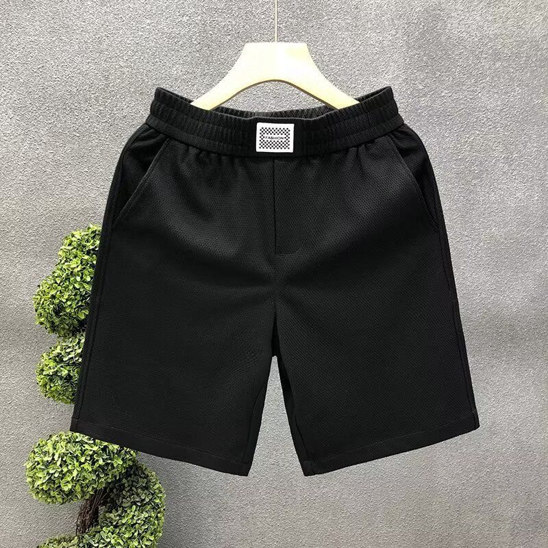 Vêtements pour hommes, marque de mode d'été, pantalons larges, taille élastique, loisirs, vêtements d'extérieur amples, shorts de sport fins_voghion.com