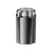 Mini Electric Shaver – Portable Travel Shaver For Men, Metal Body, Waterproof, LED Display, Floating 3D Head, USB Rechargeable (Black/Gunmetal)_voghion.com