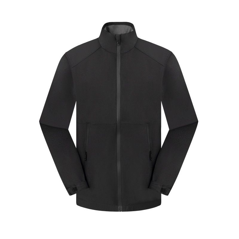 Men's Three-Proof Workwear Stand Collar Jacket Outdoor Multi-Functional Thin Breathable Waterproof Coat_voghion.com
