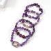 8 cm violett Kristall Ronn Perlen Päiperlek Tag Natursteen Armband Set Einfach Perséinlechkeet_voghion.com
