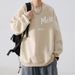 Heavyweight Plus Fat Plus Size 2-300 Jin Loose Sweater Autumn And Winter Plush Plus Thick Men's Ins Trend Versatile Coat_voghion.com