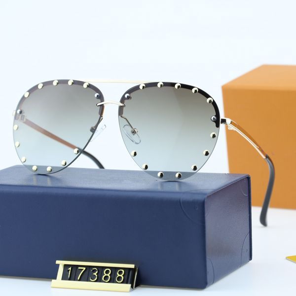 Fashion Designer Summer Sunglasses Full Frame Glasses Letter Pattern Design For Man Woman 5 Color High Quality ESZX_voghion.com