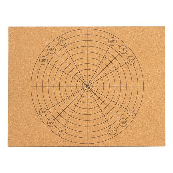 Musen Cork positioning board braided rope Plaid soft base board DIY woven fixed tool cork board_voghion.com