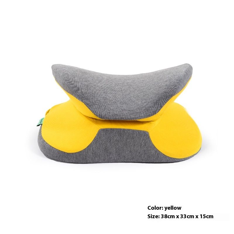 Office artifact, prone waist support, multifunctional nap pillow, 2-in-1_voghion.com