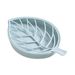 11Pcs Plastic Leaf Shape Soap Dish Plate Double Layer Soap Dishes Leaf Shape Case Soap Box Holder Drain Container Bathroom Products_voghion.com