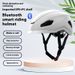 Ciclismo UTAKFI com reprodução de música Bluetooth Smart e atendimento de chamadas, capacete integrado recarregável para bicicleta_voghion.com