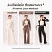 Autumn Winter Barely-there Skin-friendly High-waisted Straight-leg Loose Slimming Wide-leg Pants Versatile Breathable_voghion.com