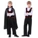 Halloween cosplay parent-child boy prince vampire costume, played by of Twilight, Prince Dracula_voghion.com