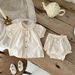 Shorts meisjes zomer 2024 nieuwe baby Koreaanse editie Sweetheart Creeper-set met korte mouwen_voghion.com