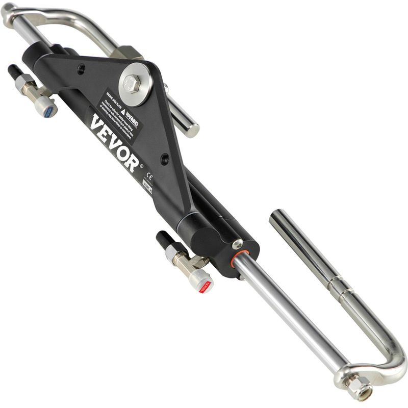 VEVOR Hydraulic Steering Cylinder HC4645H Front Mount Hydraulic Outboard Marine Steering Cylinder Suit For Up To 150HP Boats Steering_voghion.com