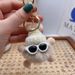 Dumb Small Coal Ball Plush Pendant Car Key Chain Pendant Cartoon Pendant Net Red Bag Plush Pendant_voghion.com