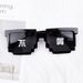Gafas ActiveGo New Mosaic estilo anime Minecraft personalizadas, gafas de sol pixeladas al por mayor._voghion.com