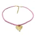 Catene Moda Collana con ciondolo a cuore irregolare Corda spessa Catena clavicola N2UE_voghion.com