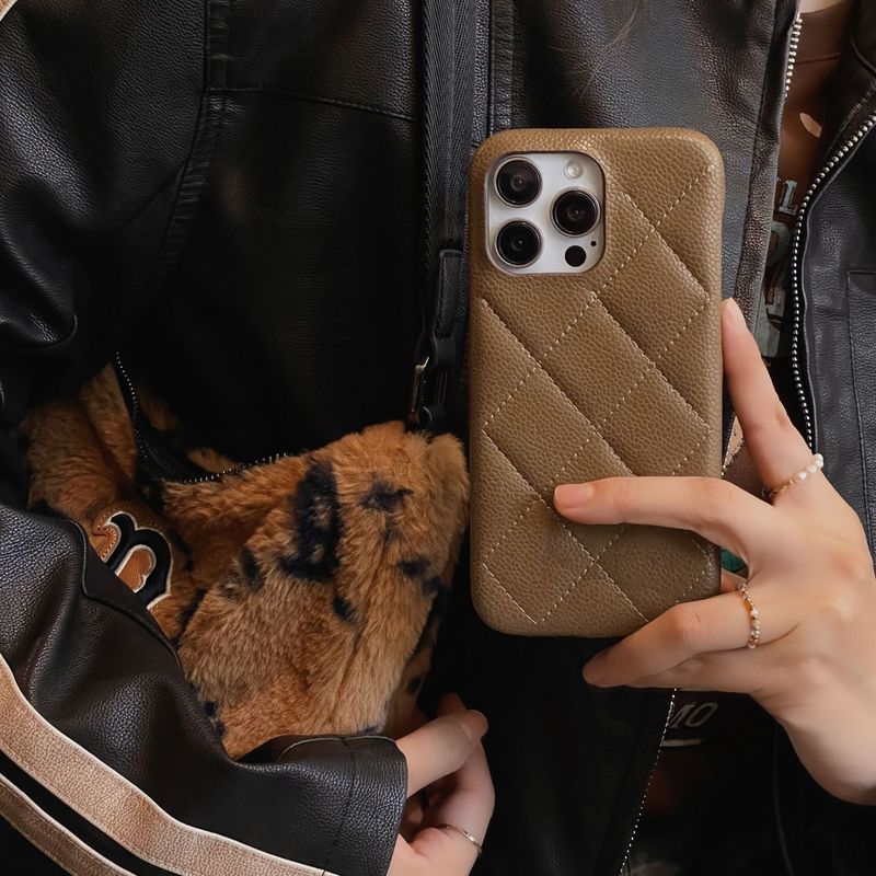 Mobile phone case rhombus suitable for iphone15pro max mobile phone case Apple 14pro Xiaoxiangfeng 13 protective cover for women_voghion.com