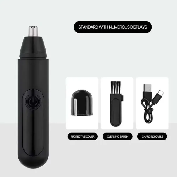 Men's Grooming Kit - Low Noise|Nose/Ear Trimmer|TUV Certified_voghion.com
