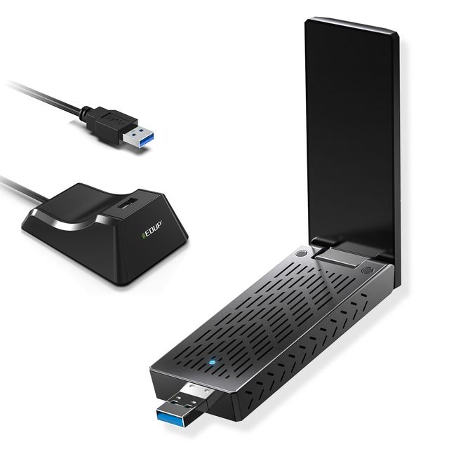 1900Mbps WIFI Adapter USB3.0 Dual Band USB Network Card 2.4Ghz 5.8Ghz Cooling Wifi Receiver Support Soft AP Windows 10 11_voghion.com