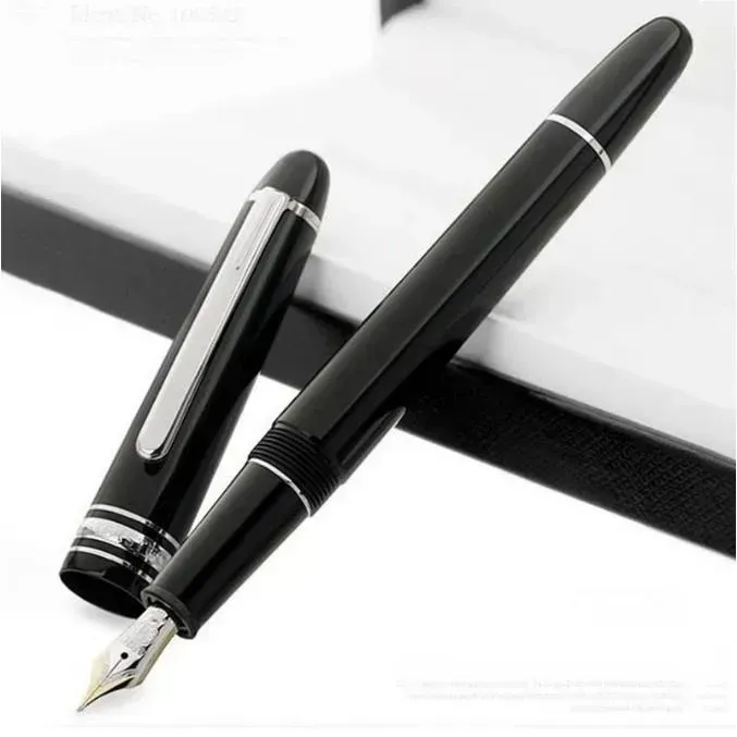 hulgimüük 163 Black Resin Rollerball Pen pastapliiats Kvaliteetne koolikontori täitesulepead koos_voghion.com