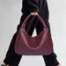 Weaving Women's Dumpling Bag, 2024 Summer New Simple Shoulder Bag, Fall And Winter Fashion Casual Large Bag_voghion.com