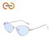Two Circles Personalized Metal Cat Eye Frame Sunglasses Party Style Sunglasses T1278_voghion.com