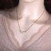 Angel Digital Necklace, Clavicle Chain, Titanium Steel Jewelry, Non Fading Number 0123456789_voghion.com