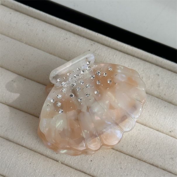 Accessori per capelli con forcina per capelli in acetato con conchiglia colorata in stile coreano, personalità squisita, piccole dimensioni, frangia laterale_voghion.com