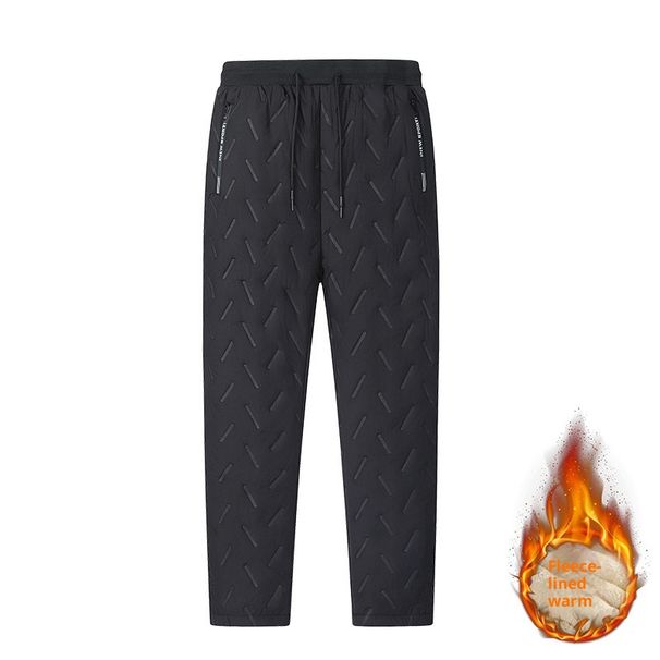 QFV507045555501<2 Cross-Border New Winter Lamb Wool Three-Piece Set Men's Cotton Jacket Unisex Thickened Fleece Coat And Pants_voghion.com