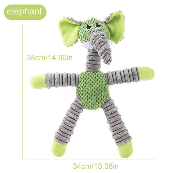 Hundespielzeug mit Geräuschen, Backenzähne, Corgi-Teddybären, Welpen, bissfest, klein und groß, Trainingspuzzle, Shiba Inu Zubehör_voghion.com