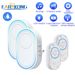 Waterproof Wireless Doorbell Welcome Home Door Bell 300m Remote Smart Bell Chime EU UK US Plug Optional_voghion.com