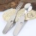 Edelstahl Outdoor Besteck Set Abnehmbare Camping Klapp Gabel Löffel Kombination Multifunktionale Abendessen Obst Messer_voghion.com