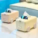 Creative Car Tissue Box Multifunctional Plastic Living Room Paper Box Desktop Decoration Storage Box And Phone Bracket For Home_voghion.com